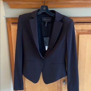 BCBG MAXAZRIA BLACK SHORT BLAZER